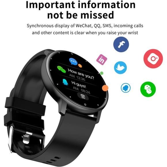 Smart Watch, Fitness Tracker Watches for Men Women, IP67 Waterproof HD Touch - Picture 6 of 6